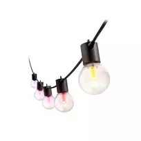 Philips Hue White and colour ambience Hue Festavia rutulinių lempučių lauko girlianda 21 m prailginimas