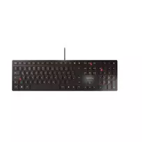 CHERRY KC 6000 SLIM klaviatūra USB Nordic juoda