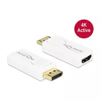 Adapteris DisplayPort į HDMI DeLOCK 65580 (aktyvus, 4K)