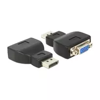 DeLOCK 65567 kabelis, DisplayPort į VGA, juodas