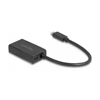 Adapteris DisplayPort moteriškas į USB Type-C vyriškas DeLOCK 4K PD 85W