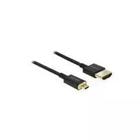 HDMI laidas DeLOCK HDMI-A / HDMI Micro-D 0,5 m