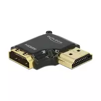 HDMI adapteris DeLOCK 65661, HDMI-A (mot.) / HDMI-A (mot.), 90° į dešinę