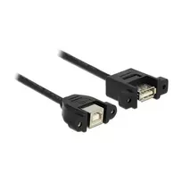 USB laidas DeLOCK USB 2.0 B/A 0,25 m
