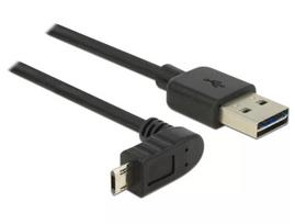 USB laidas DeLOCK 83848 USB 2.0 1m USB A Micro-USB B juodas