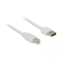 USB 2.0 laidas, Type-A (patogus kišti) į Type-B, 3 m, DeLOCK 85154