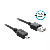 USB laidas DeLOCK 0,5 m USB 2.0 A – USB 2.0 Mini-B
