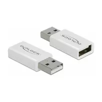 USB 2.0 adapteris DeLOCK 66530 Type-A (vyriškas) į Type-A (moteriškas) duomenų blokatorius