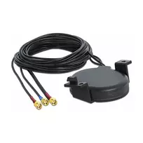 Antena DeLOCK LTE MIMO GNSS 3 x SMA kištukas RG-174 3 m lauke juoda