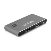 KVM jungiklis DeLOCK 11487 USB 8K Ultra HD 144 Hz