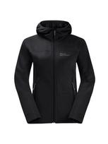 JACK WOLFSKIN Moteriškas džemperis su užtrauktuku, Hirschberg Hooded FZ W 1710871-6000