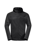 JACK WOLFSKIN Vyriškas džemperis, Jack Wolfskin Hirschberg Hooded FZ M 1710881-6000