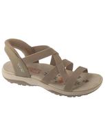 SKECHERS Sandalai, Skechers Slip-Ins: Reggae Slim - Stretch Flex 163460-TPE