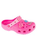 CROCS Vaikiškos šlepetės, Crocs Classic Mattel Pink Barbie Clog K 211406-90H