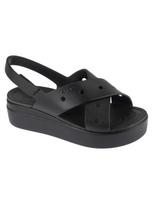 CROCS Moteriški sandalai, Crocs Brooklyn 4U Cross Strap Sandal W 212254-001