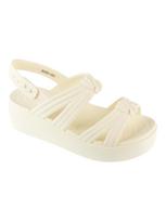 CROCS Moteriški sandalai, Crocs Brooklyn Knot Low Wedge Sandal 212864-105