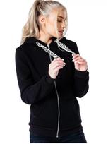 JUSTHYPE Moteriškas džemperis su gobtuvu, Drawstring Zip Hoodie HYPWOMHOOD001