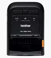 Brother RJ-3255WBLZ1 3 colių 203 DPI mobilus etikečių ir kvitų spausdintuvas su baterija, Bluetooth ir Wi-Fi