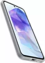 OtterBox React Case + Alpha Glass Screen Protector Bundle for Samsung Galaxy A55 5G - Clear