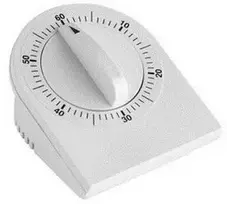 TFA 38.1020 Virtuvinis Laikmatis – Mechaninis Laikmatis, 60 min., Sidabrinis