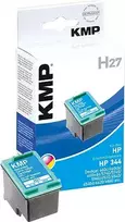KMP H27 Suderinama Rašalo Kasetė Trijų Spalvų (Cyan, Magenta, Geltona) 14 ml - Alternatyva HP 344