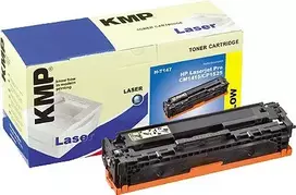 KMP H-T147 Geltonas Suderinamas Tonerio Kasetė HP Color LaserJet Pro CP1525n, CP1525nw, LaserJet Pro CM1415fn, CM1415fnw (1227,0009)