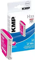 KMP H33 - 17 ml - Magenta - Suderinama - Rašalo kasetė (Alternatyva HP 88) - skirta HP Officejet Pro K550