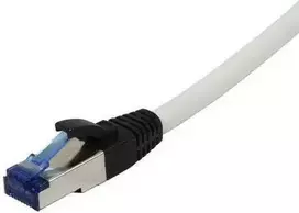 SYNERGY21 Patch Cable RJ45, CAT6A 500MHz, 25m, White, S/FTP, PUR (Superflex), Outdoor/Industrial, AWG26