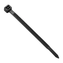 Synergy21 ALLNET 19zbh Kabelių raiščiai, L160 x W2.6mm, 100 vnt., juodi, atsparūs UV spinduliams