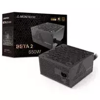 Montech BETA 2 80 PLUS Bronze maitinimo blokas, ATX 3.1 - 650 W, juodas