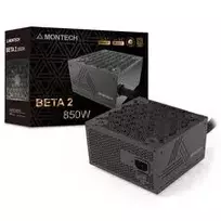 Montech BETA 2 80 PLUS Bronze Power Supply, ATX 3.1, PCIe 5.1 - 850 Watt, Black
