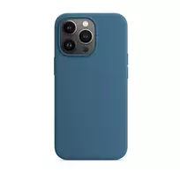 iLike Apple iPhone 13 Pro Max 6.7 inch Matt TPU Case Navy Blue