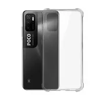 Evelatus Xiaomi Poco M3 Pro / M3 Pro 5G Military Shockproof Silicone Case TPU Transparent