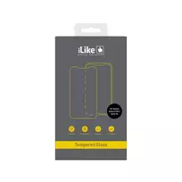 iLike Screen Protector for Xiaomi Redmi Note 9 Pro/9S, 0.33mm Flat Clear Tempered Glass