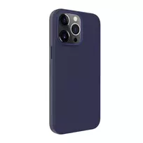 Evelatus Apple iPhone 14 Pro Genuine Leather Case with MagSafe Blue