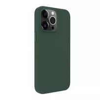 Evelatus Apple iPhone 14 Pro Genuine Leather Case with MagSafe Dark Green