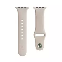 Evelatus Apple Watch 38/40/41mm Silicone Loop Watch Straps (110mm S/M) Pink Sand