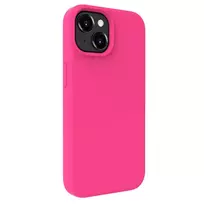 Evelatus Apple iPhone 15 Plus Premium Soft Touch Silicone Case Pink