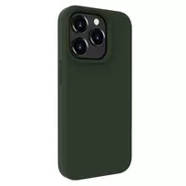 Evelatus Apple iPhone 15 Pro Premium Soft Touch Silicone Case Dark Olive