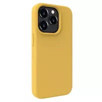 Evelatus Apple iPhone 15 Pro Premium Soft Touch Silicone Case Gold