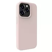 Evelatus Apple iPhone 15 Pro Max Premium Soft Touch Silicone Case Pink Sand