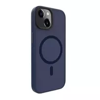 Evelatus Apple iPhone 15 Hybrid Case su MagSafe PC+TPU tamsiai mėlyna