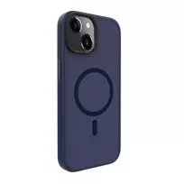 Evelatus Apple iPhone 15 Plus Hybrid Case with MagSafe PC+TPU Dark Blue