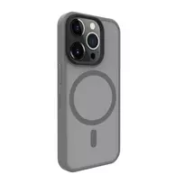 Evelatus Apple iPhone 15 Pro Hybrid Case with MagSafe PC+TPU Silver