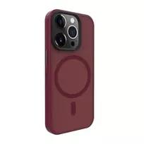 Evelatus Apple iPhone 15 Pro Hybrid Case with MagSafe PC+TPU Plum