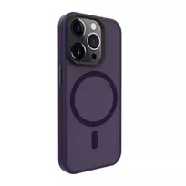 Evelatus Apple iPhone 15 Pro Hybrid Case su MagSafe PC+TPU Deep Purple