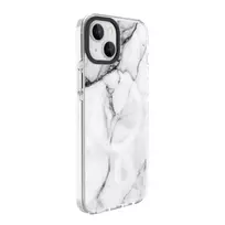 Evelatus Apple iPhone 15 PC+TPU With MagSafe Customized Print Marble White
