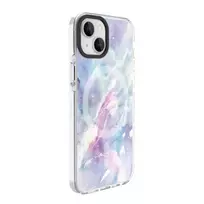 Evelatus Apple iPhone 15 PC+TPU Su MagSafe Individualizuotu Spaudiniu Violetinė