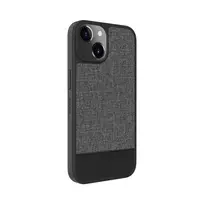 Evelatus Apple iPhone 15 Plastic Leather Magsafe Back Cover Gray