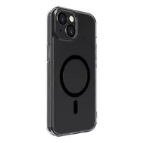 Evelatus Apple iPhone 15 Plus Clear Case With MagSafe and Camera Protection Transparent Black